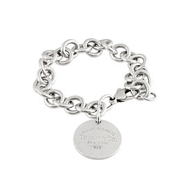 Tiffany & Co. Sterling Silver Return to Tiffany Charm Bracelet