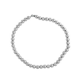 Tiffany & Co. Sterling Silver Beaded Necklace