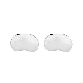 Tiffany & Co. Sterling Silver Bean Cufflinks