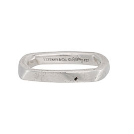 Tiffany & Co. Frank Gehry Sterling Silver Torque Ring Size 5.5