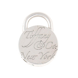 Tiffany & Co. Sterling Silver Return to Tiffany Lock Charm Pendant