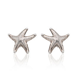 Tiffany & Co. Sterling Silver Starfish Earrings