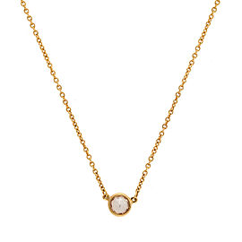 Tiffany & Co. 18K Yellow Gold 0.37ctw Diamond Necklace