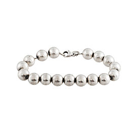 Tiffany & Co. 925 Sterling Silver Beaded Bracelet