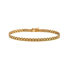 14K Yellow Gold Braided Bracelet