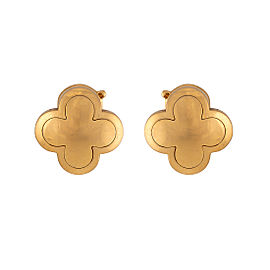 Van Cleef & Arpels Alhambra 18K Yellow Gold Earrings