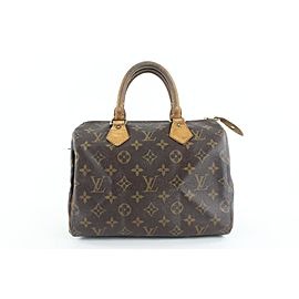 Louis Vuitton Monogram Speedy 25 Boston Bag 107lvs428