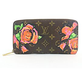 Louis Vuitton Stephen Sprouse Monogram Roses Long Zippy Wallet 266lvs216