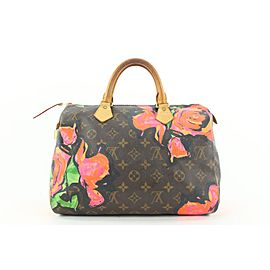 Louis Vuitton Stephen Sprouse Graffiti Roses Speedy 30 Bag