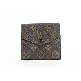 Louis Vuitton Monogram Elise Compact Snap Wallet 438lv61