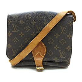 Louis Vuitton Monogram Cartouchiere MM Crossbody Flap 863472