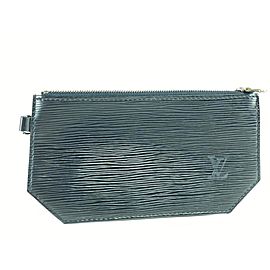 Louis Vuitton 9l623 Black Epi Leather Clutch