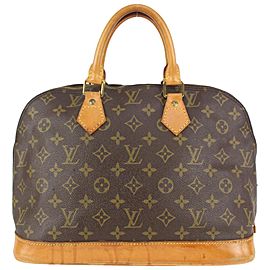 Louis Vuitton Monogram Alma PM Dome Boston Satchel Bag 831lv50