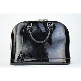 Louis Vuitton Alma Noir Electric Epi 2lvty52317 Black Leather Satchel