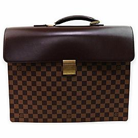 Louis Vuitton Omega Damier Ebene Altona GM Briecase Attache 861288