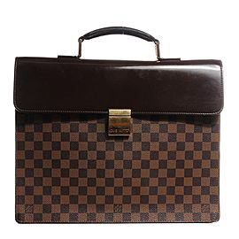 Louis Vuitton Damier Ebene Altona PM Briefcase Attache 859329