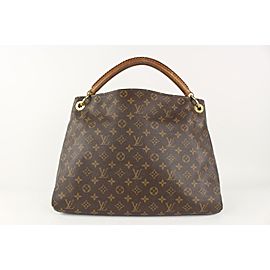 Louis Vuitton Monogram Artsy MM Hobo Bag Braided Handle 1025lv21