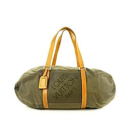 Louis Vuitton Terre Damier Geant Canvas Attaquant Duffle Bag 570lvs311