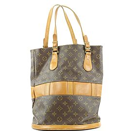 Louis Vuitton French Co USA Monogram Marais Bucket GM Tote Bag 62850