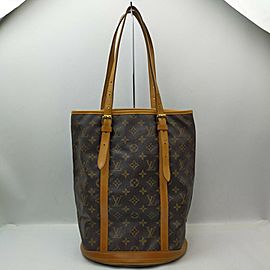 Louis Vuitton Monogram Marais Bucket GM Tote Bag 862248