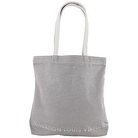 Louis Vuitton Fondation Grey Tote Bag 566lvs614