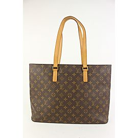 Louis Vuitton Monogram Luco Zip Tote Bag 914lv47