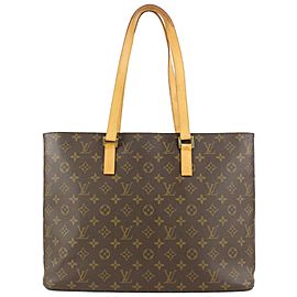 Louis Vuitton Monogram Luco Zip Tote Bag 920lv50