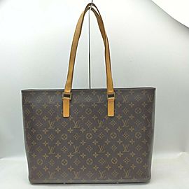 Louis Vuitton Structured Monogram Luco Zip Tote Bag 861695