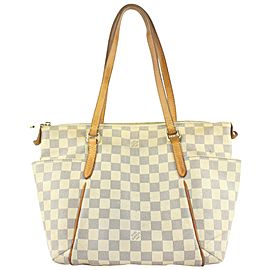 Louis Vuitton Damier Azur Totally PM Zip Tote Bag 880lvs412