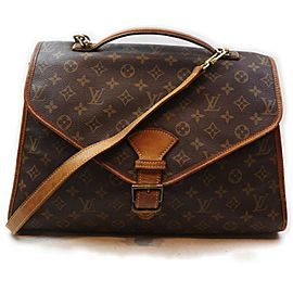 Louis Vuitton Monogram Bel Air 2way Briefcase Ivy Beverly 863004