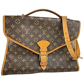 Louis Vuitton Bel Air Beverly Monogram Gm Ivy 22lv617 Brown Coated Canvas Messenger Bag