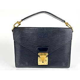 Louis Vuitton Biface Noir Epi Black Satchel 2la510