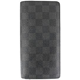 Louis Vuitton Damier Graphite Brazza Wallet Long Flap 319lvs517