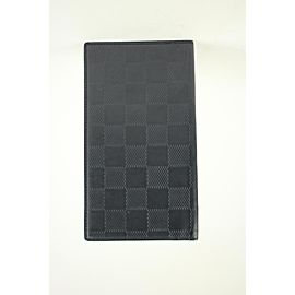 Louis Vuitton Black Damier Infini Leather Pocket Agenda Cover 5lva11617 Wallet