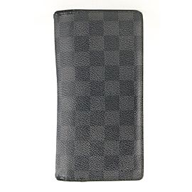 Louis Vuitton Damier Graphite Brazza Long Wallet 318lvs517