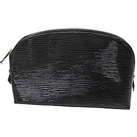 Louis Vuitton Epi Electric Noir Black Cosmetic Pouch Pochette Cosmetique 869207