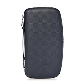 Louis Vuitton Damier Infini Atoll Onyx Black Leather XL Organizer 860171