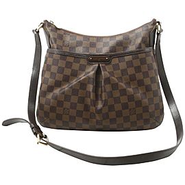 Louis Vuitton Damier Ebene Bloomsbury PM Crossbody Messenger 860855