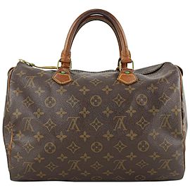 Louis Vuitton Monogram Speedy 30 Boston Bag 171lvs712