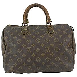 Louis Vuitton Monogram Speedy 30 Boston Bag 234lvs716