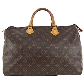 Louis Vuitton Monogram Speedy 35 Boston Bag 3LV1019