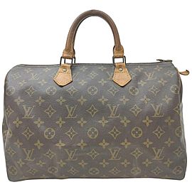 Louis Vuitton Monogram Speedy 35 Boston Bag MM 862020