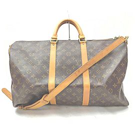 Louis Vuitton Monogram Keepall Bandouliere 50 Duffle Bag with Strap 862342