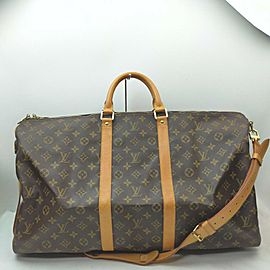 Louis Vuitton Monogram Keepall Bandouliere 50 Duffle Bag with Strap 862601