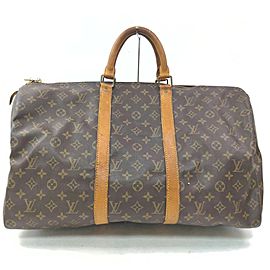 Louis Vuitton Monogram Keepall 50 Duffle Bag 863038