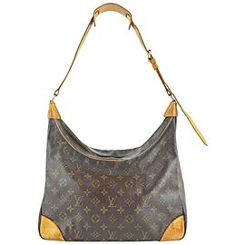 Louis Vuitton Monogram Boulogne Zip Hobo 861414