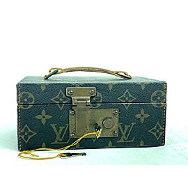 Louis Vuitton Monogram Boite a Tout Jewelry Box Case Hard Trunk 6la523