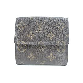 Louis Vuitton 16LK0120 Monogram Elise Compact Trifold Wallet