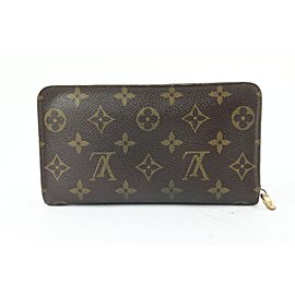 Louis Vuitton Monogram Porte Monnaie Zippe Long Zippy Wallet Zip Around 643lvs617