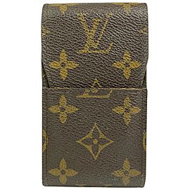 Louis Vuitton Monogram Cigarette Case Etui Holder Wallet 7LAV102